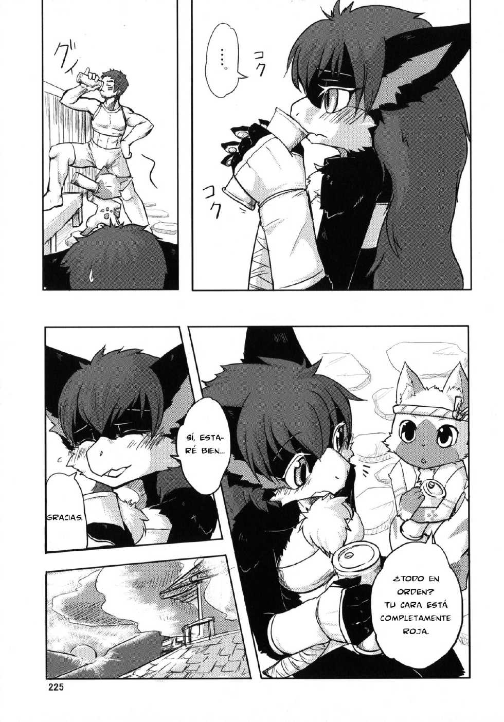 (C80) [TOVIC (Hironosuke)] Dokidoki MonHun Nikki | Dokidoki Monster Hunter Diary (Comic Kemostore 2) [Spanish] [SaHa] - Page 3