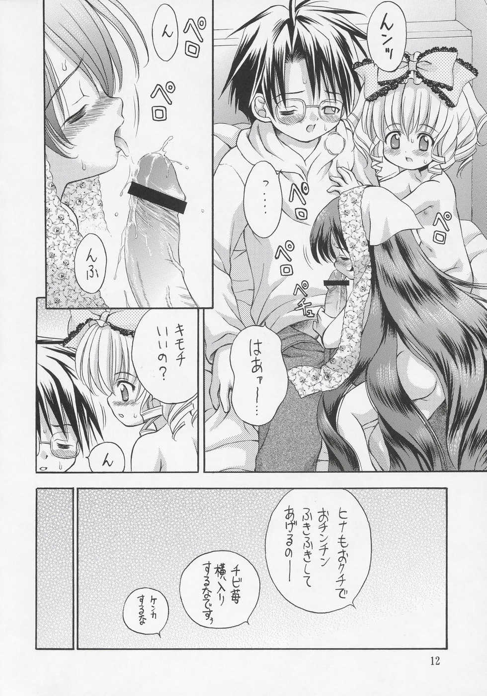 (C68) [Ikaruganomiya (Umayadono Ohji)] Ningyou Ai 3 ~Pygmalion Complex III~ (Rozen Maiden) - Page 11