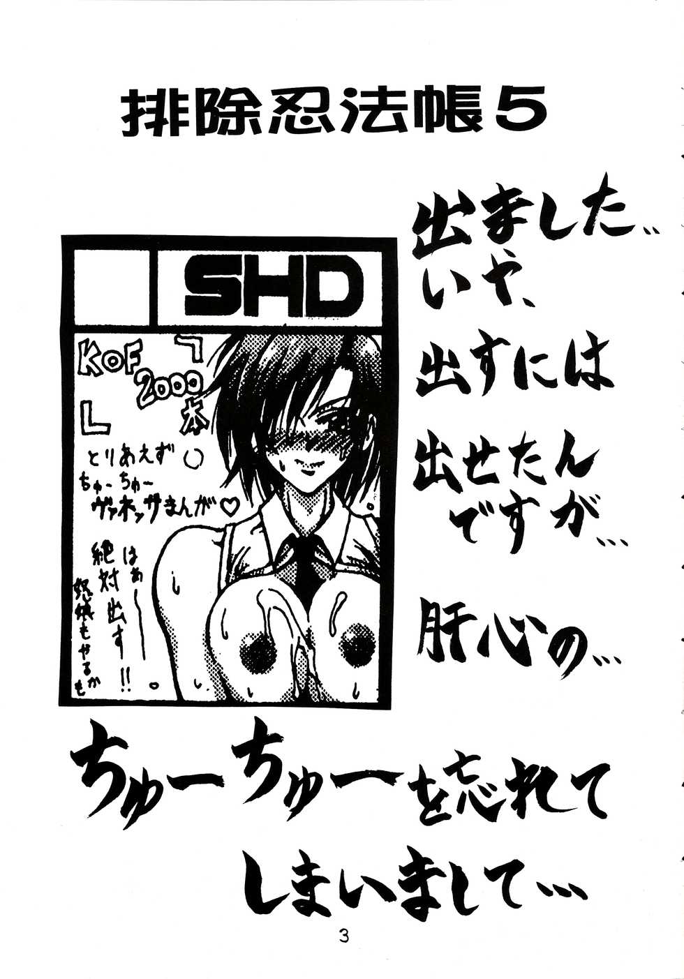 [SHD (Buchou Chinke)] Haijo Ninpoucho 5 - Page 4