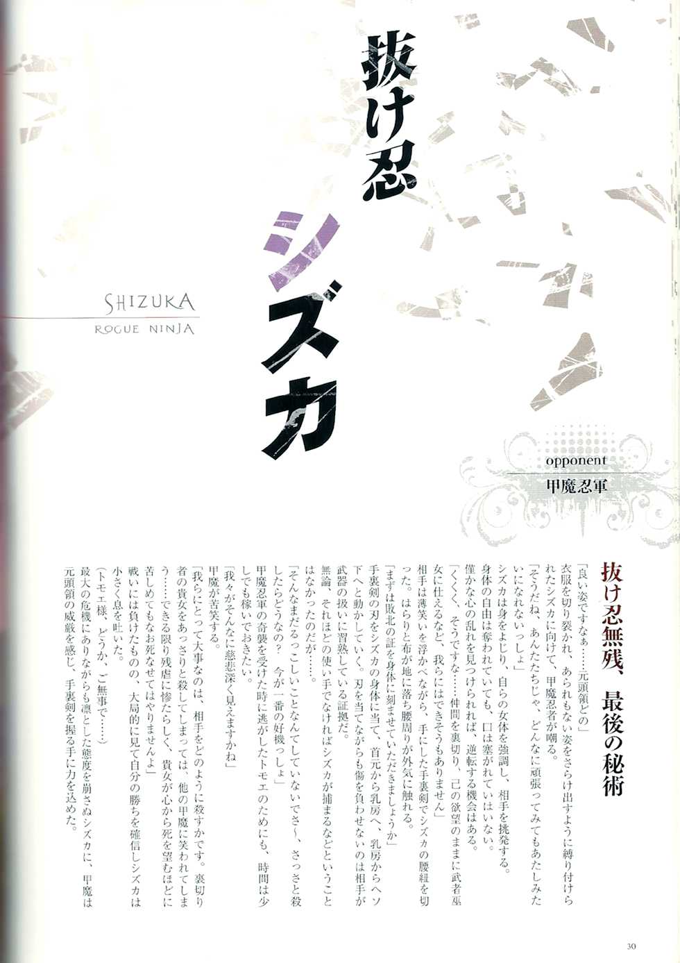 [Hobby JAPAN (Various)] Queen's Blade Kanzen Haiboku Gashuu Vanquished Queens 2 (Queen's Blade) - Page 31