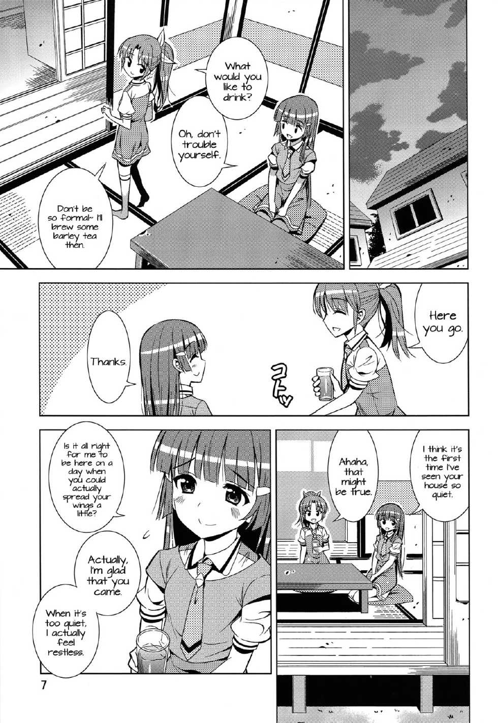 (C82) [Yume no Niwatori Goya (Sabanoniwatori)] ReiNao ga Muramura suru!? | Reika and Nao get turned on! (Smile PreCure!) [English] [Yuri-ism + TV] - Page 6