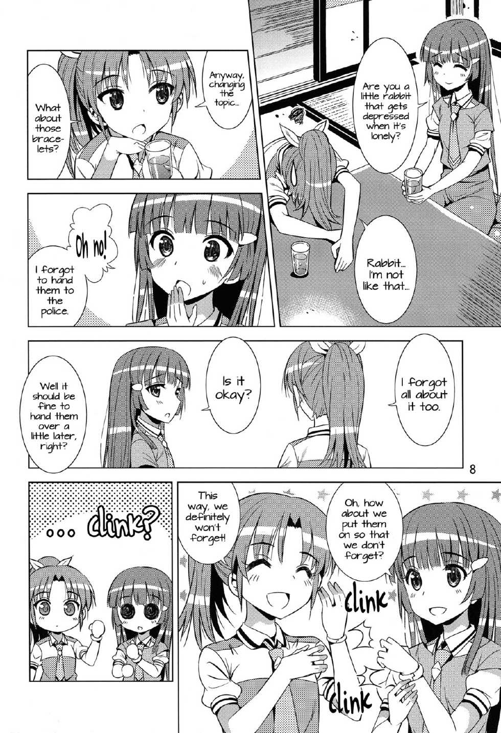 (C82) [Yume no Niwatori Goya (Sabanoniwatori)] ReiNao ga Muramura suru!? | Reika and Nao get turned on! (Smile PreCure!) [English] [Yuri-ism + TV] - Page 7