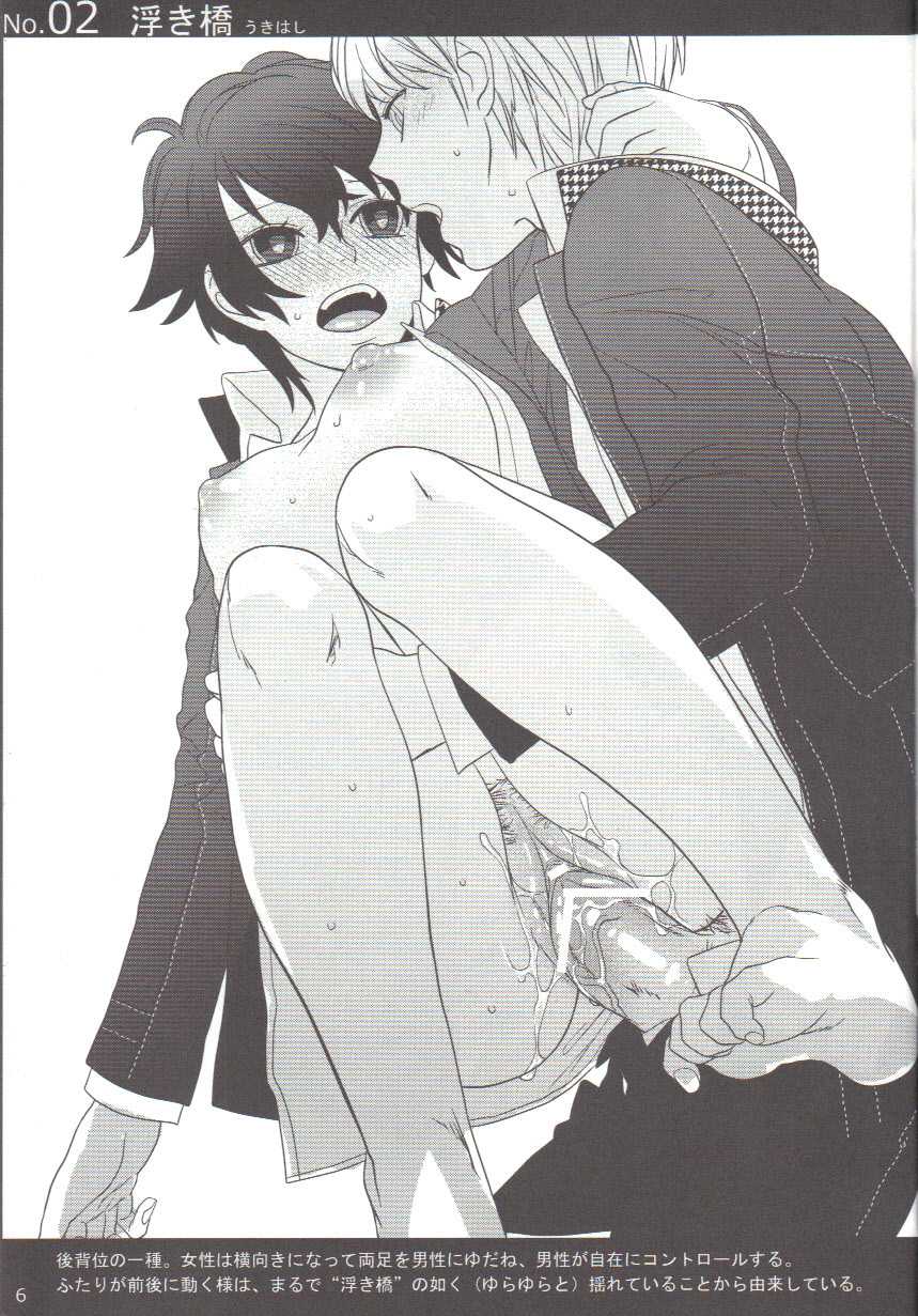 (SUPER19) [Antares (Mihara)] ShuNao de Manabu 48-te Nyuumon (Persona 4) - Page 5