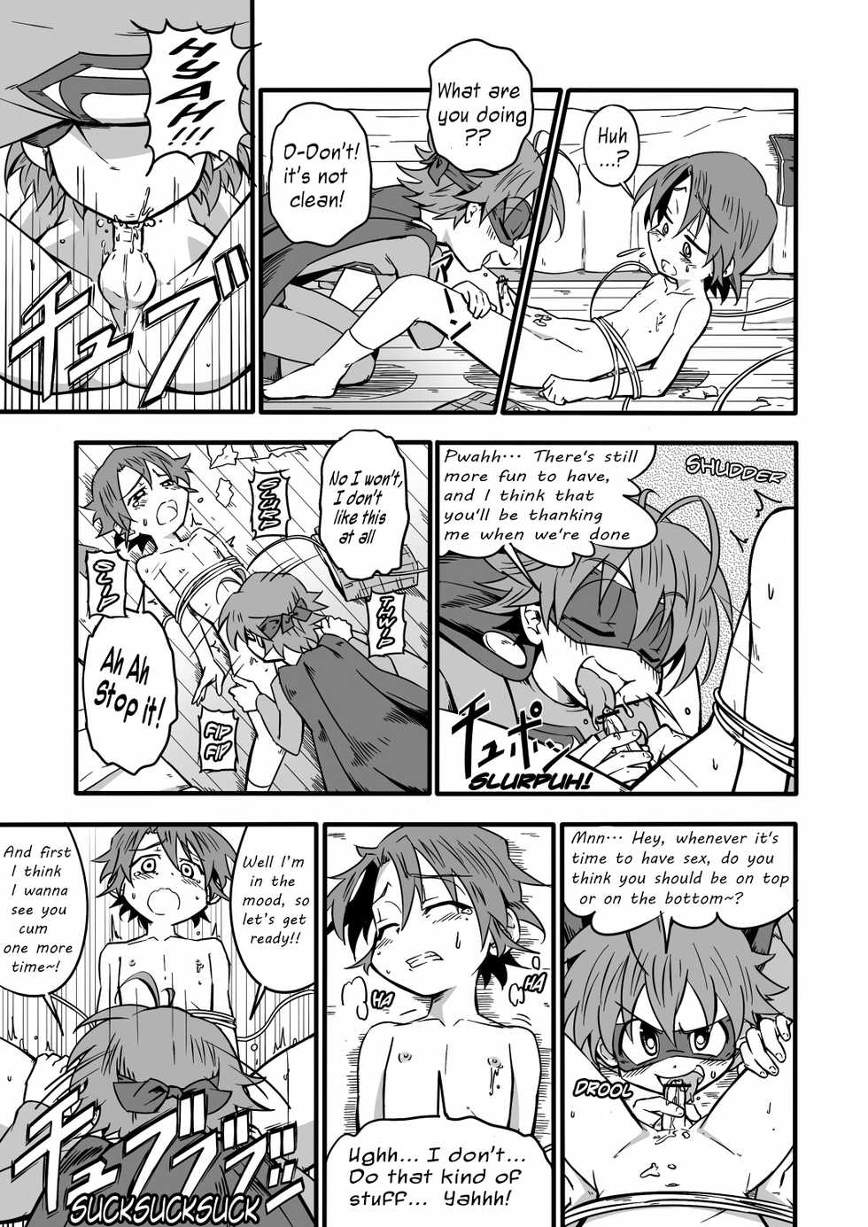 [Gymno (Kiriya)] School Boys! ~Yarakashita Hen~ [English] {WarDance} - Page 14