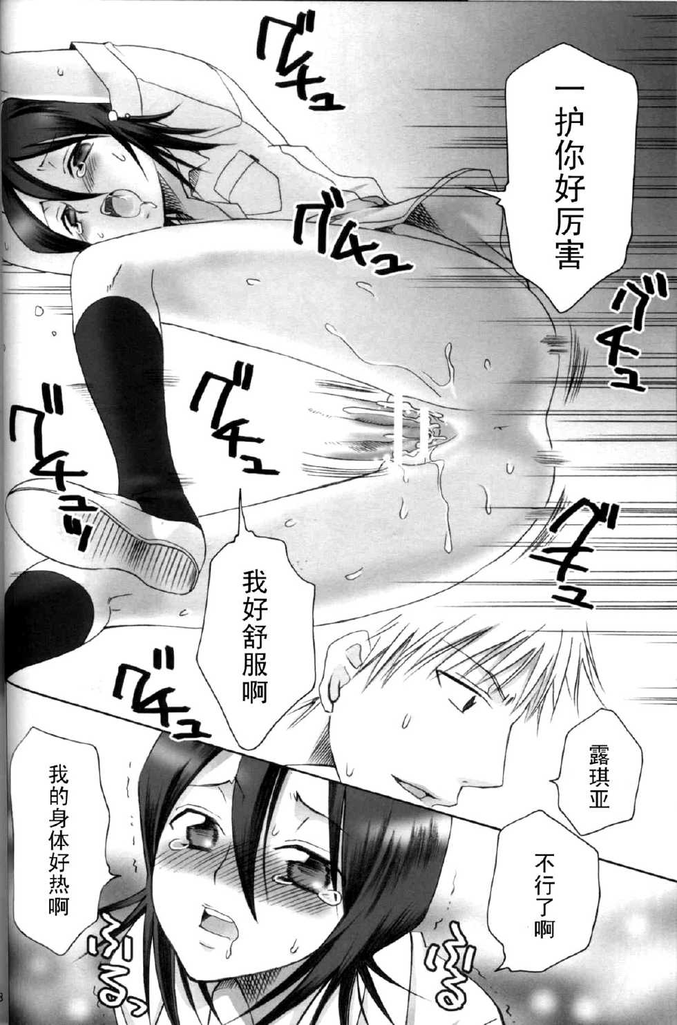 (C71) [Kurione-sha (YU-RI)] Kurosaki Ie no Shinigami (Bleach) [Chinese] [黑条汉化] - Page 11