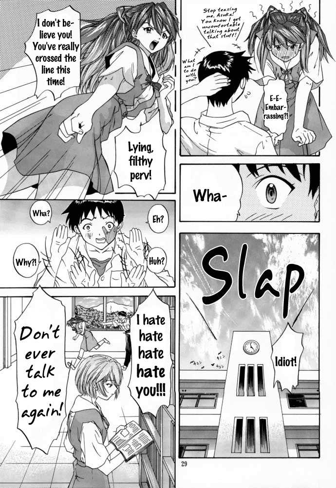 (C58) [Chimatsuriya Honpo (Asanagi Aoi)] 2000 Only Aska (Neon Genesis Evangelion) [English] [Zed]　 - Page 28