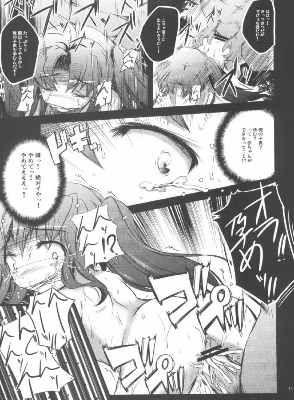 (C80) [NextPreview (MIA, Kasuki Masato)] Ryoujoku Material (Mahou Shoujo Lyrical Nanoha) - Page 10