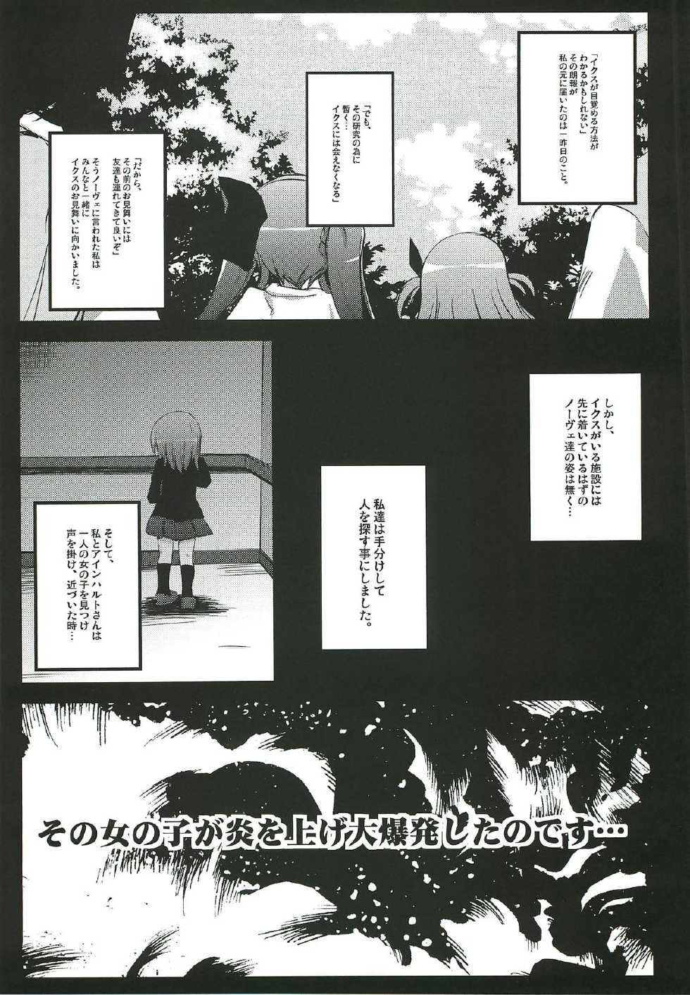 (C81) [NextPreview (MIA, Kasuki Masato)] X Report -Ep1.Kakusei- (Mahou Shoujo Lyrical Nanoha Vivid) - Page 8