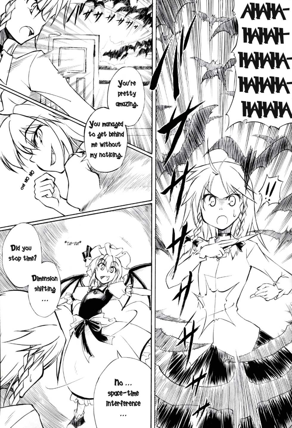 (C67) [Saku Saku Tei (Hikawa Shou)] Akaki Ito Gin no Tsuki Dokei | Scarlet Lines Silver Luna Clock (Touhou Project) [English] - Page 12