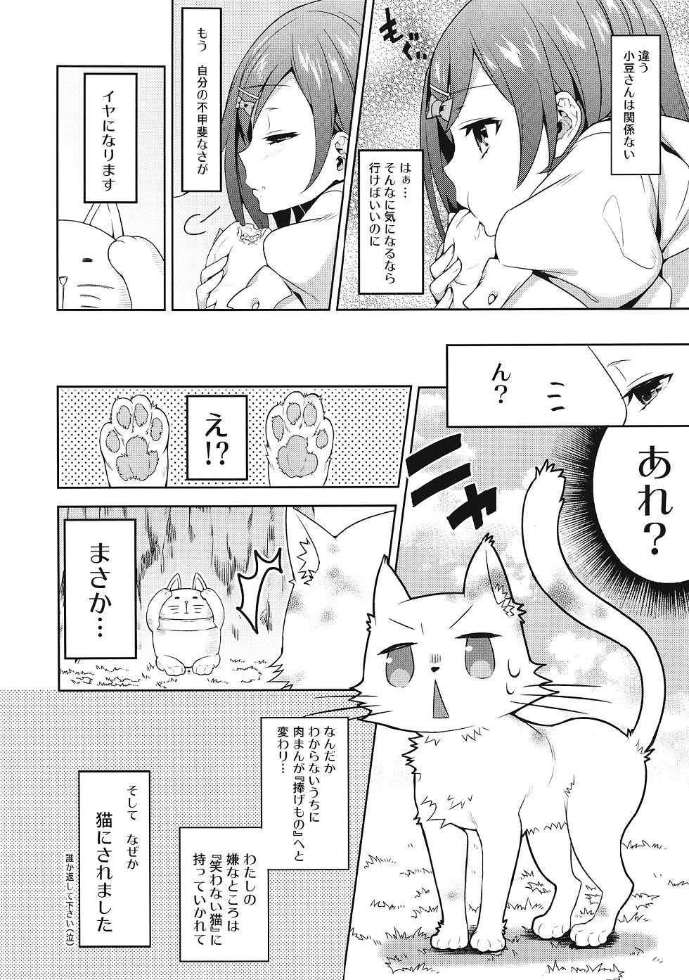 (COMIC1☆6) [Ichigo Pants (Kaguyudu)] Hentai Ouji ni Okasareta Neko. (Hentai Ouji to Warawanai Neko.) - Page 3