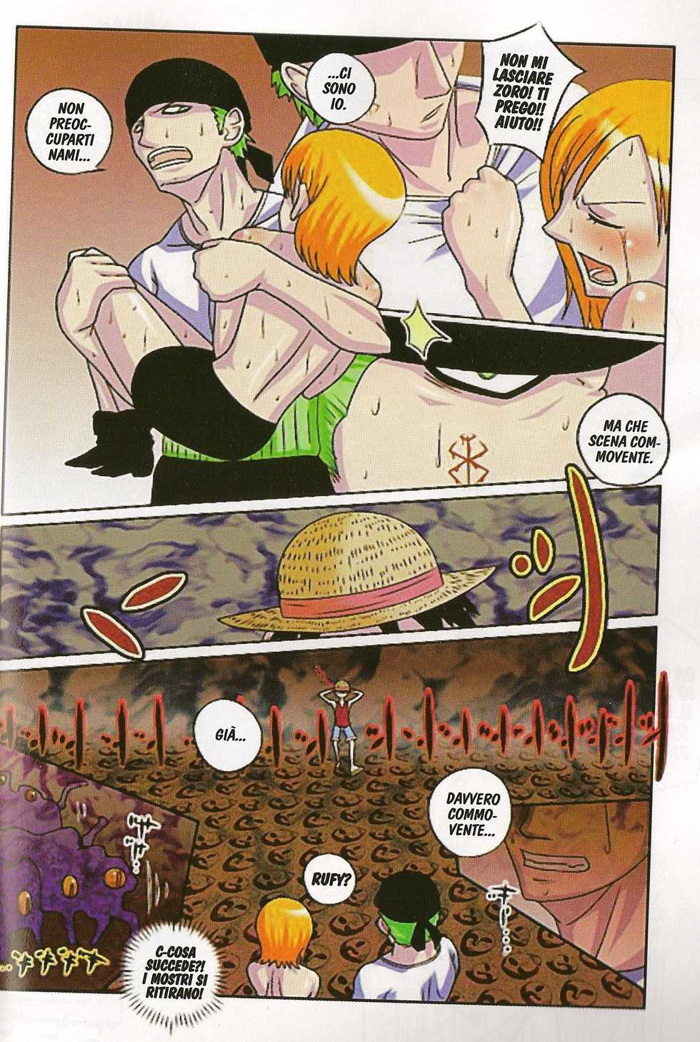 [Raisin Pie (Tamaki Denchuu)] Shoku no Utage (One Piece) [Italian] - Page 25