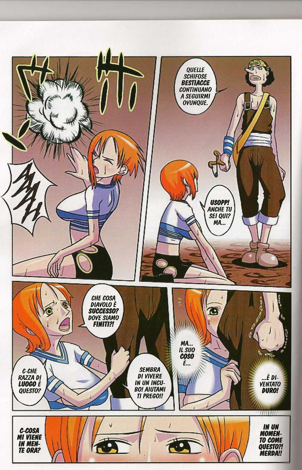 [Raisin Pie (Tamaki Denchuu)] Shoku no Utage (One Piece) [Italian] - Page 34