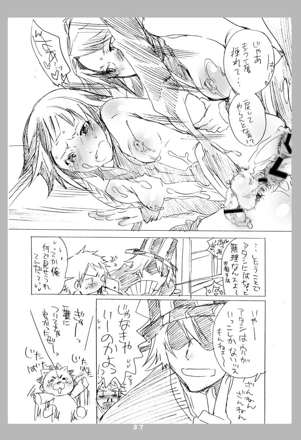(C74) [HONEY QP (Inochi Wazuka)] Kyochin Musume (Bleach, Code Geass, Macross Frontier) - Page 37