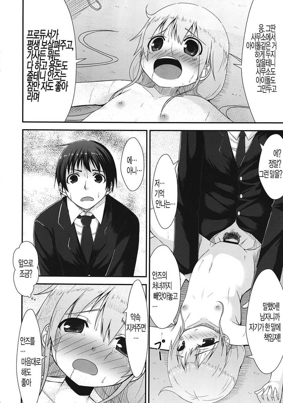 [AZURE (Kagono Tori)] DaKaRa NEET wa Koudou shita | 그래서 니트는 행동했다 (THE IDOLM@STER CINDERELLA GIRLS) [Korean] [Team AMI] - Page 15