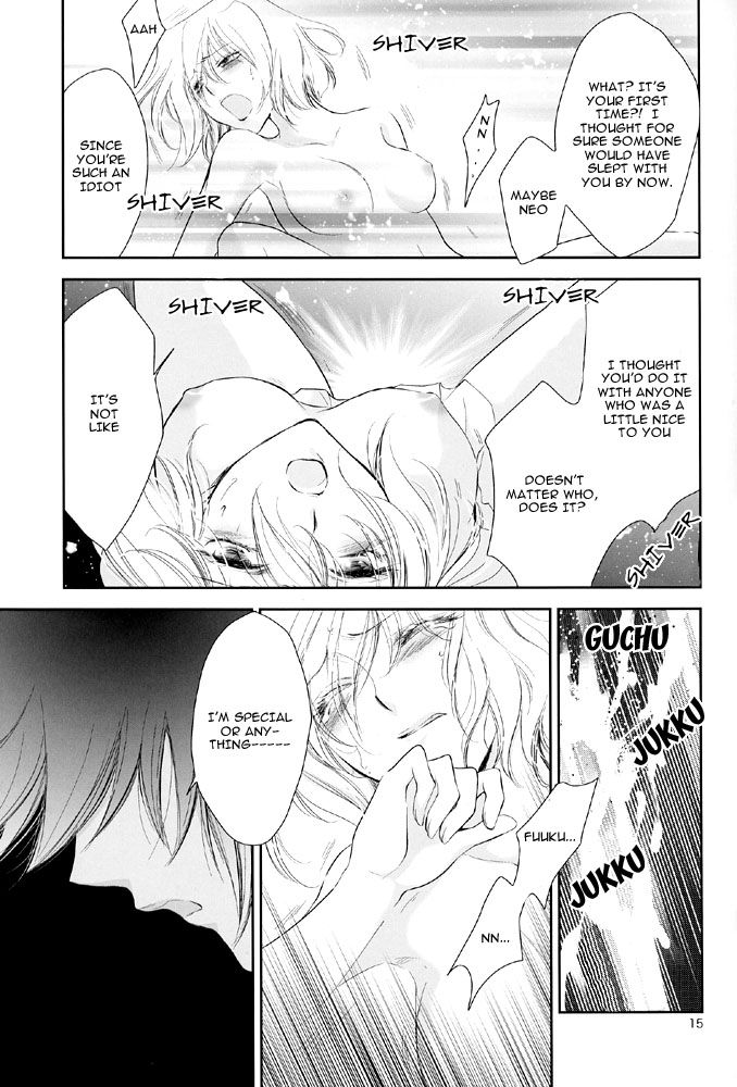 (SUPER14) [RIX (Mamiya Tsukiko)] Sabishigariya no Kodomo-tachi - Children of Loneliness (Gundam SEED Destiny) [English] [Doki Doki] - Page 15