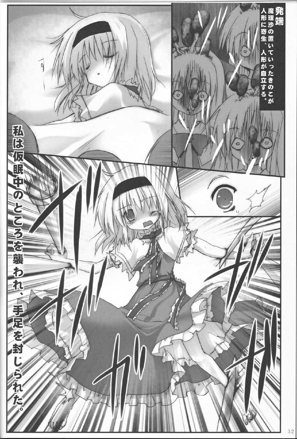 (C83) [Suzunaridou (Izumi Yukiru)] Alice in Nightmare (Touhou Project) - Page 32