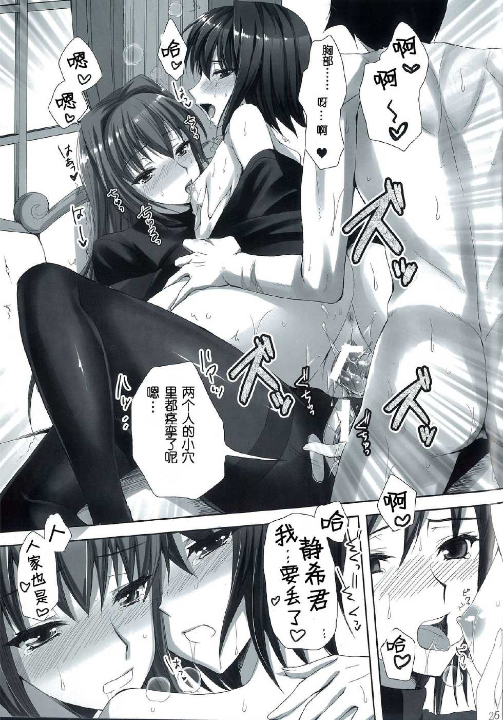 (C83) [Aigamodou (Ayakawa Riku)] Mahou Tsukai no Yotogi 2 (Mahou Tsukai no Yoru) [Chinese] [脸肿汉化组] - Page 26