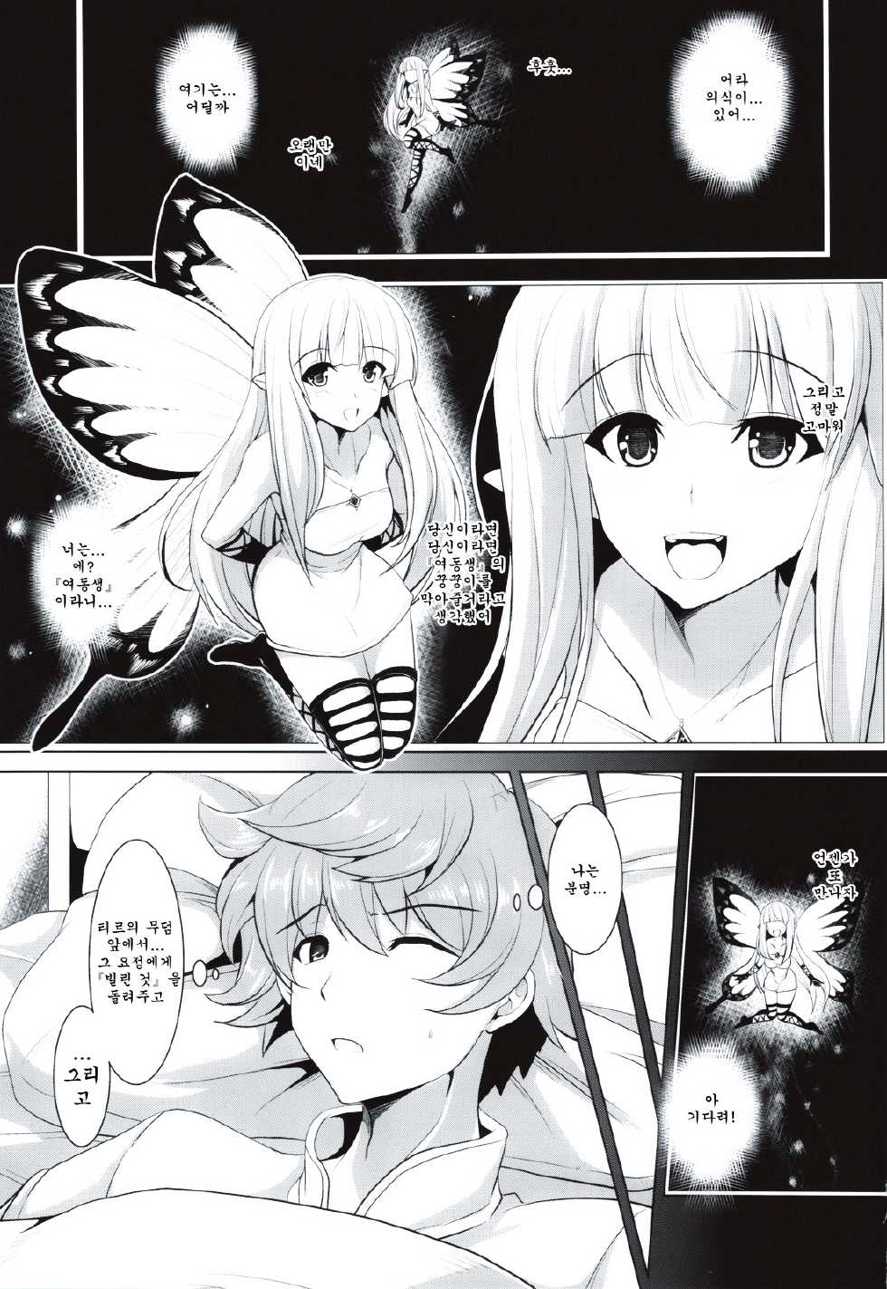 (C83) [Yo-Metdo (Yasakani An)] Kimi wa Boku no Kibou + Paper | 그대는 나의 희망 + 덤 (Bravely Default) [Korean] [Team Arcana] - Page 4