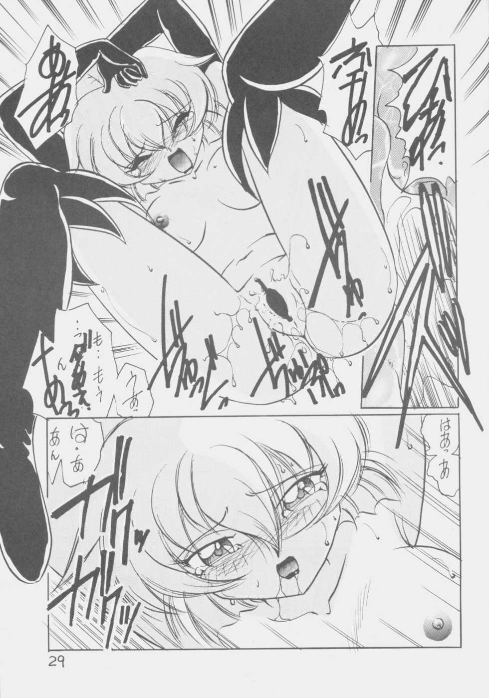 (C54) [First Class (Kazuna Kei)] Dear Miss Lonely (Mahou Shoujo Pretty Sammy) - Page 28
