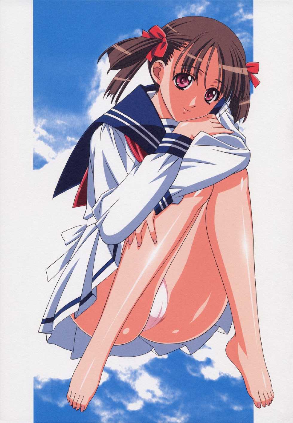 (C72) [SHIMAHOKKE (Kuroda Kazuya)] SHIMAHOKKE COLORS 2 (Chrno Crusade, Princess Resurrection, Sora no Iro, Mizu no Iro) - Page 10