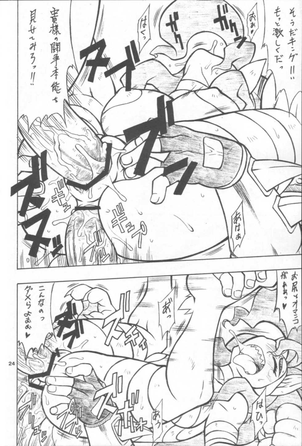 (C72) [Mayoineko (Nakagami Takashi)] CAT DANCER (Darkstalkers, Tekken) - Page 23