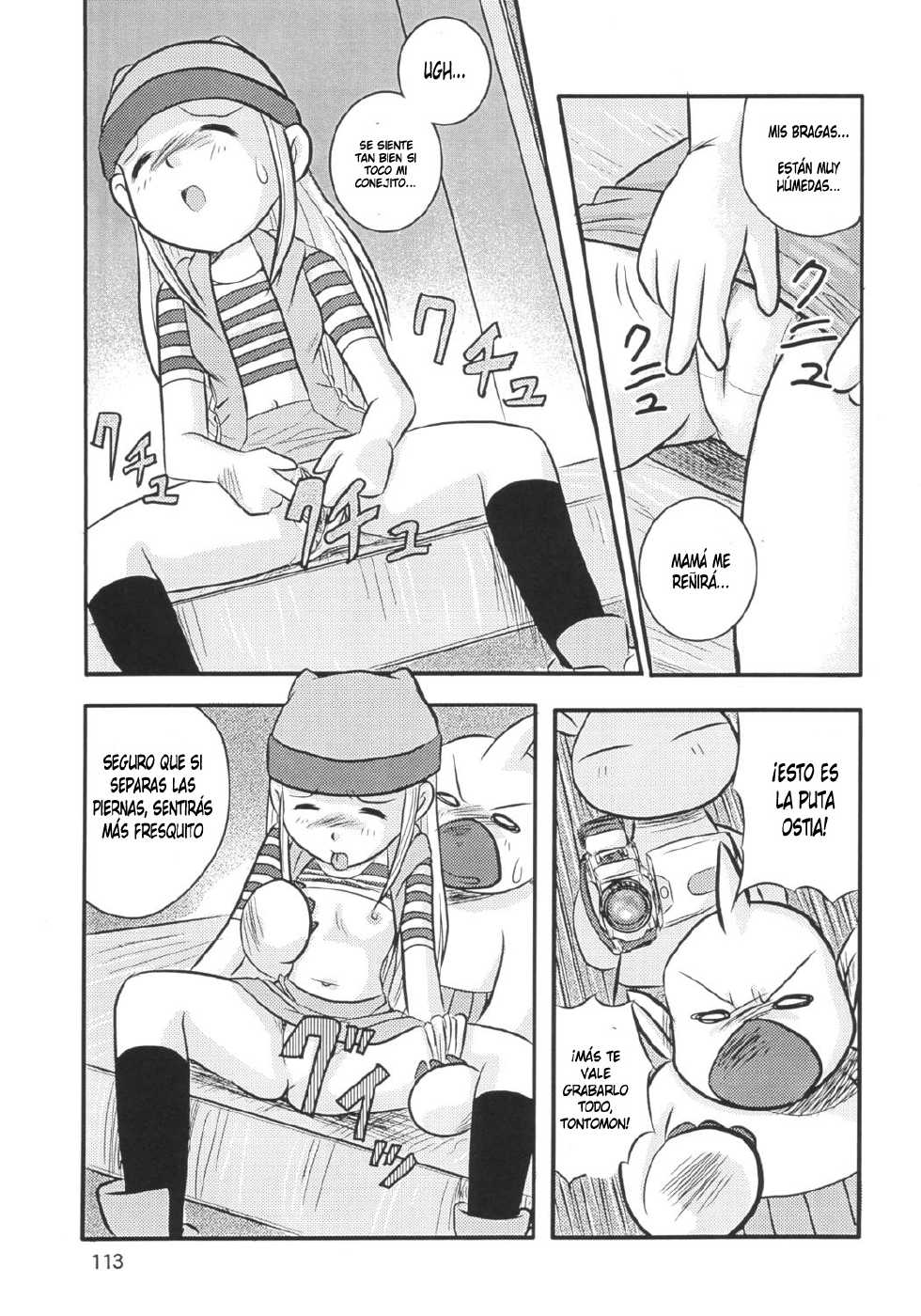 [RPG Company 2 (Izumi Hiro 4gou)] Pachimon Frontier | Imitacion de la Frontera (Lolita-Spirits Vol. 6) (Digimon Frontier) [Spanish] [LKNOFansub] - Page 7