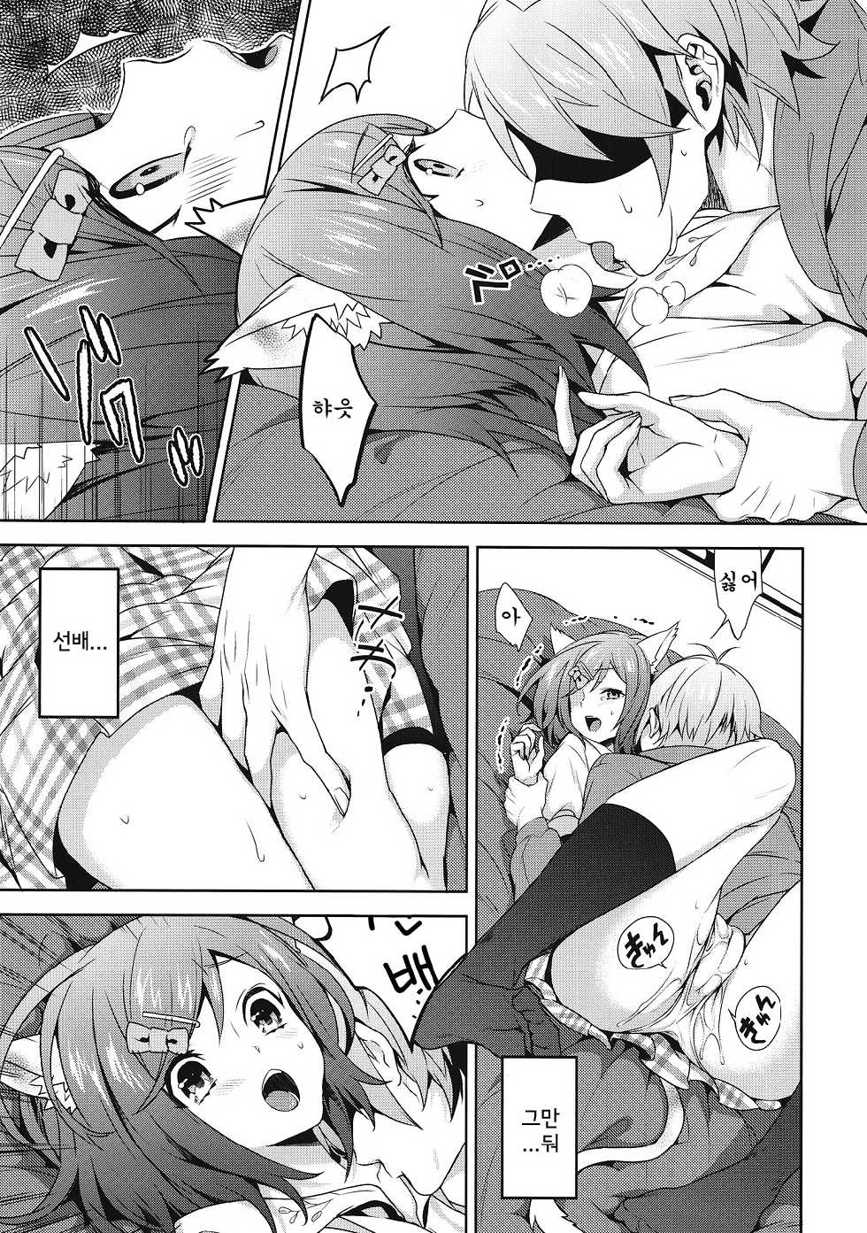 (COMIC1☆6) [Ichigo Pants (Kaguyudu)] Hentai Ouji ni Okasareta Neko. (Hentai Ouji to Warawanai Neko.) [Korean] [Team Arcana] - Page 10