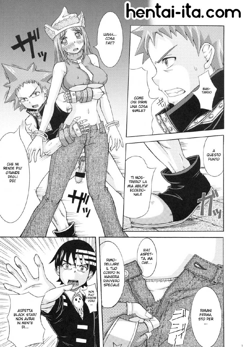 (C77) [Rabbit Labyrinth (Namikaze Rankuui)] Interest (RABIx2 3rd) (Soul Eater) [Italian] [Le Silver] - Page 10