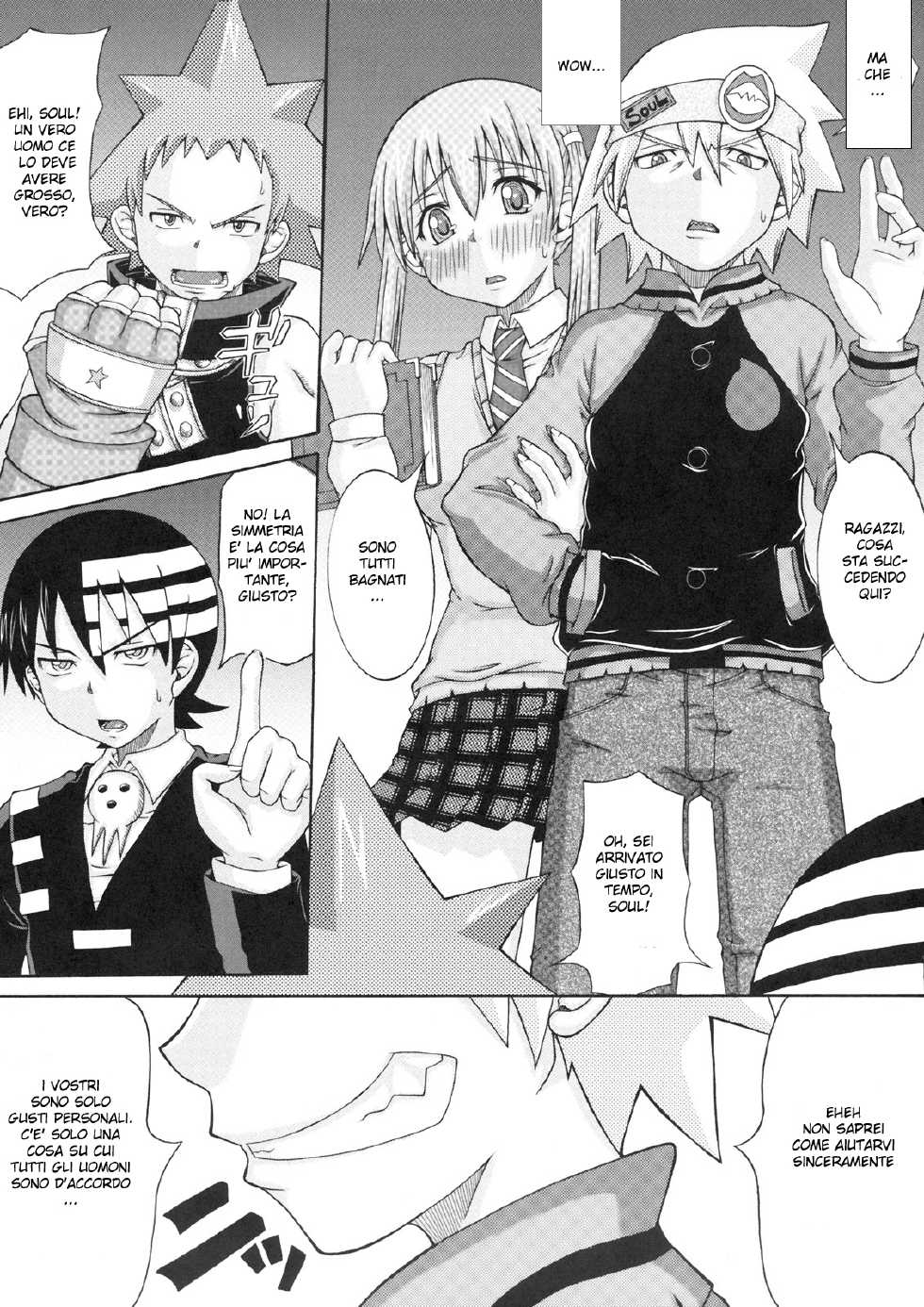 (C77) [Rabbit Labyrinth (Namikaze Rankuui)] Interest (RABIx2 3rd) (Soul Eater) [Italian] [Le Silver] - Page 20