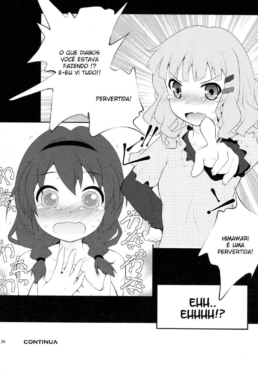 [Purimomo (Goyac)] Himegoto Flowers 1-3 (YuruYuri) [Portuguese-BR] {S2YURI} - Page 23