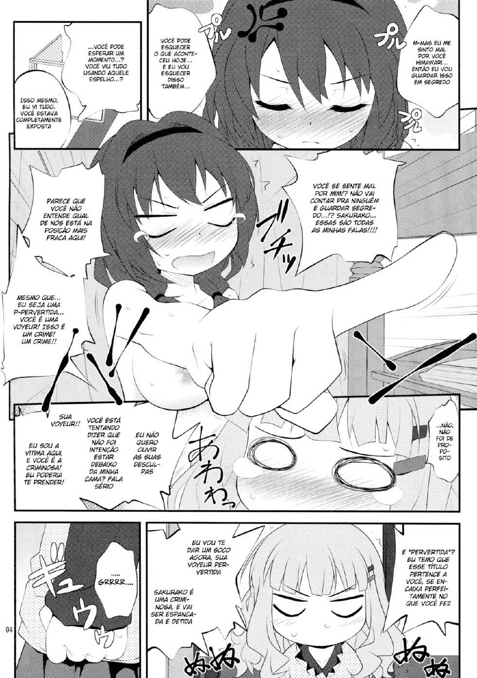 [Purimomo (Goyac)] Himegoto Flowers 1-3 (YuruYuri) [Portuguese-BR] {S2YURI} - Page 29