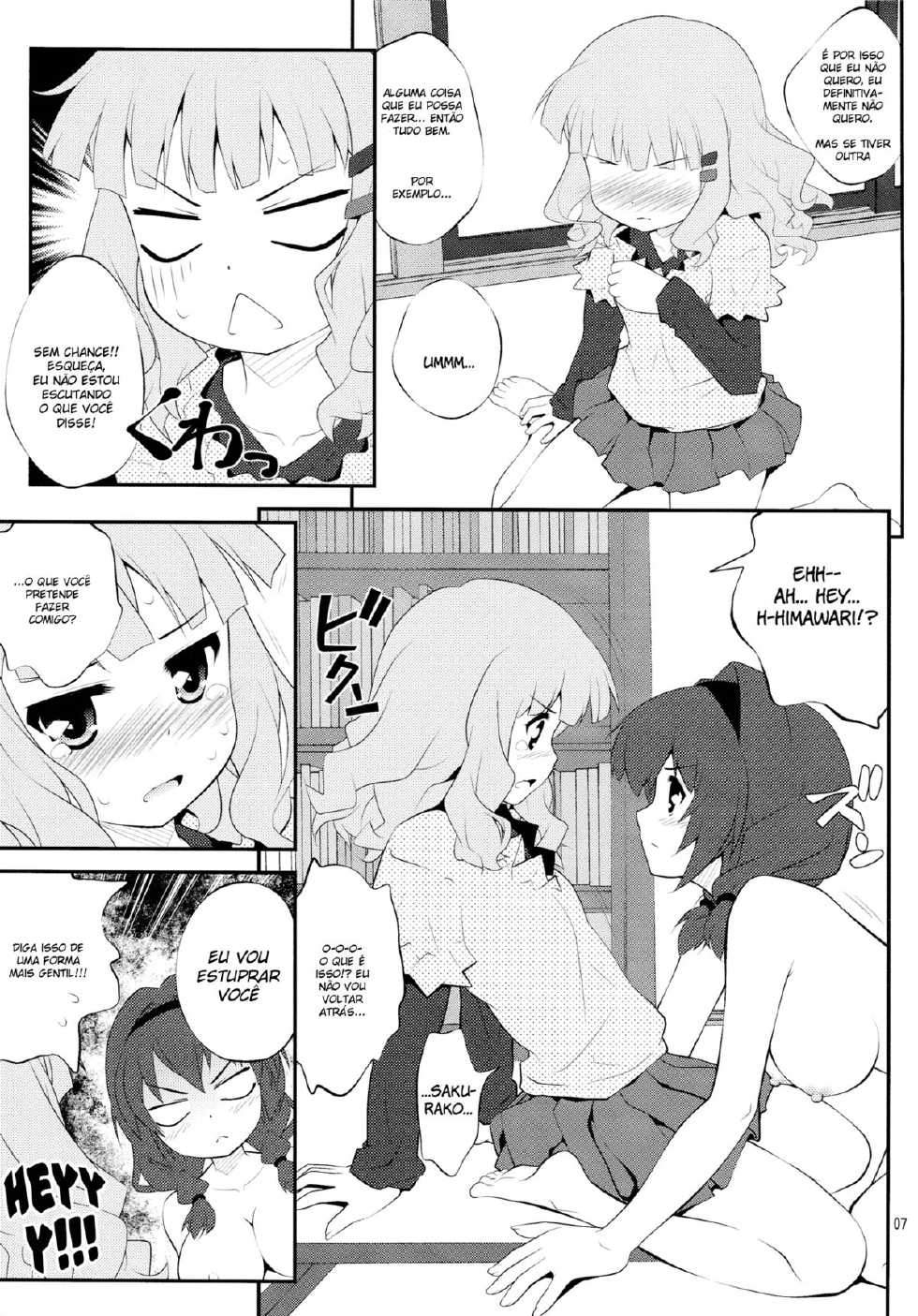 [Purimomo (Goyac)] Himegoto Flowers 1-3 (YuruYuri) [Portuguese-BR] {S2YURI} - Page 32