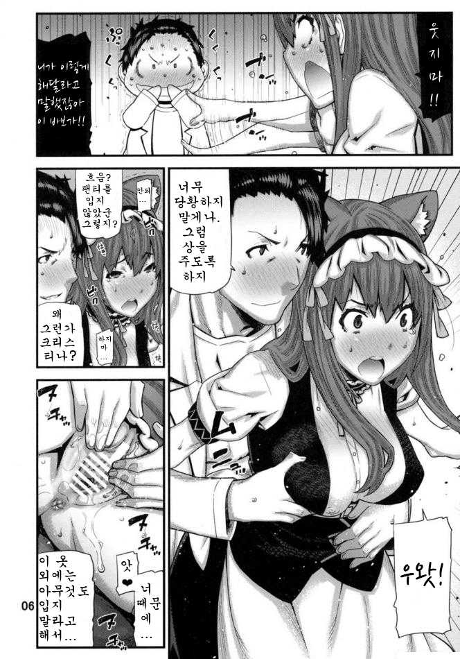 (C79) [BLACK FLY (Ikegami Tatsuya)] Sonna no Zurui (Steins;Gate) [Korean] - Page 5