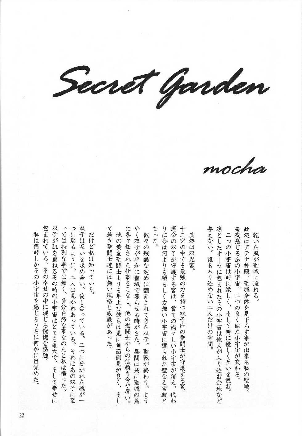 (C72) [Love-ya & MAGOKORON (mocha & Hamamoto Erika)] Venus Milk (Saint Seiya) - Page 23