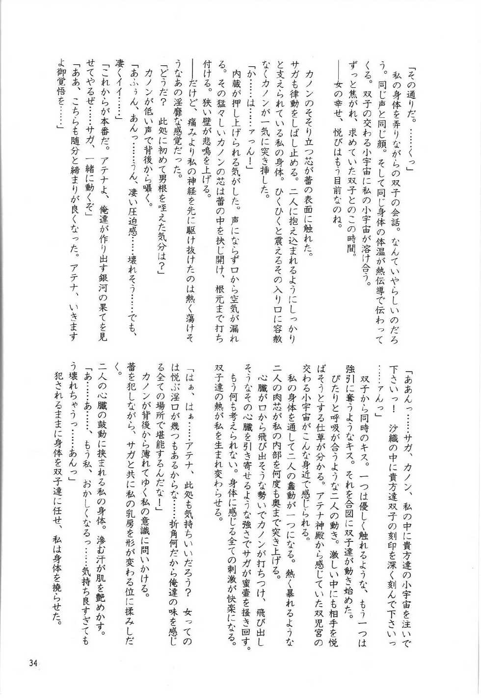 (C72) [Love-ya & MAGOKORON (mocha & Hamamoto Erika)] Venus Milk (Saint Seiya) - Page 35