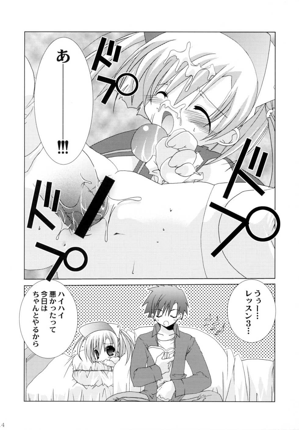 (C66) [Takanaedoko, Family Complex (Takanae Kyourin, Sesena Yau)] Oshiete! Ink Sensei (Moetan) - Page 14