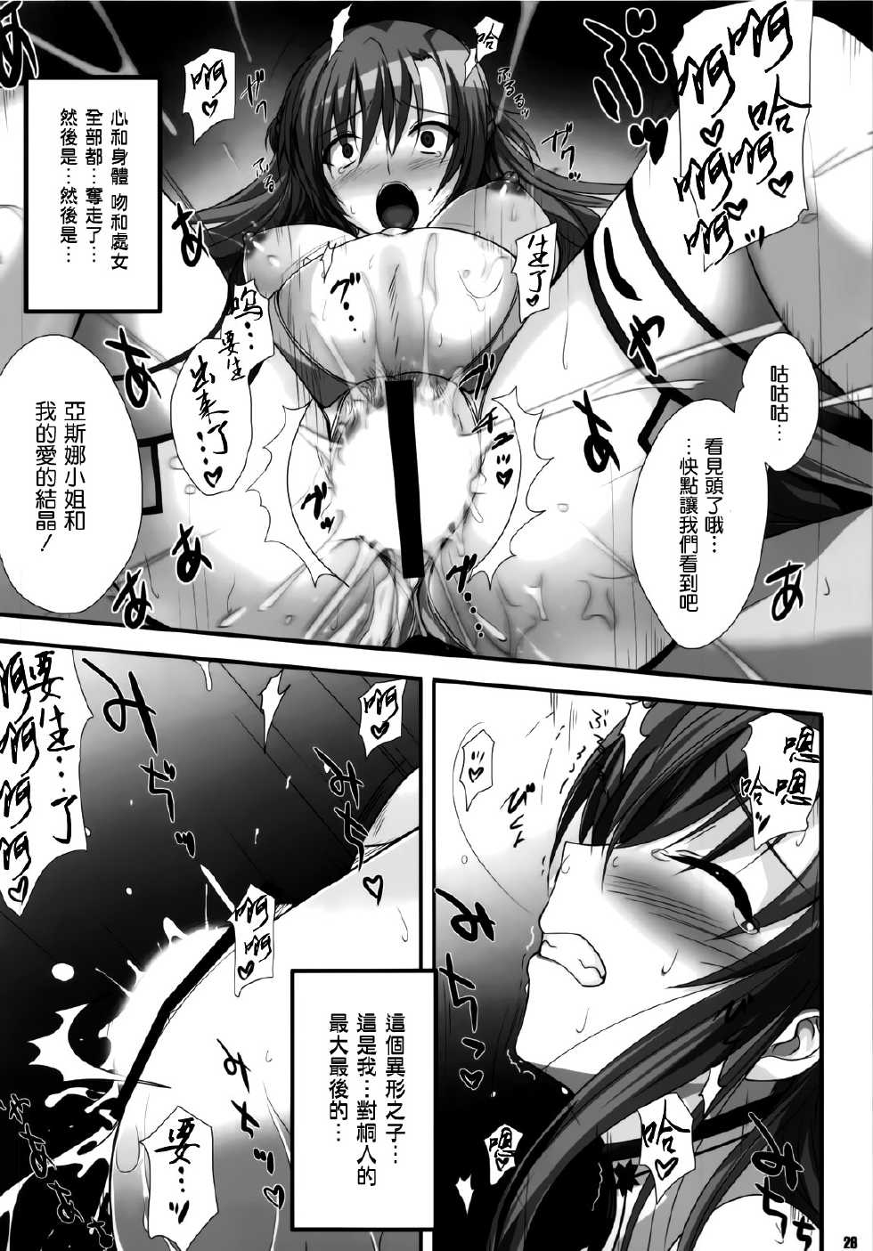 (C83) [Zankirow (Onigirikun)] PILE EDGE CONCEPTION [Beta] (Sword Art Online) [Chinese] [空気系★漢化] - Page 28