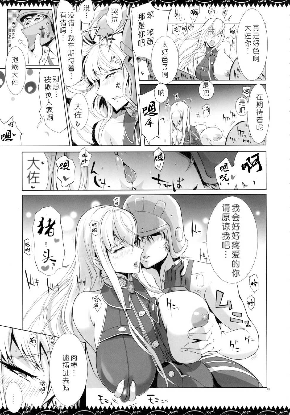 (C83) [YA-ZY (Yunioshi)] Selvari Hon (Valkyria Chronicles) [Chinese] [月之废墟汉化] - Page 9