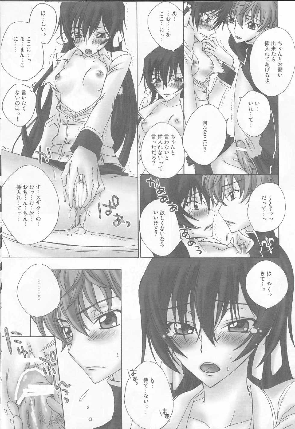 [MAX&COOL. (Sawamura Kina)] Lyrical Rule StrikerS (CODE GEASS: Lelouch of the Rebellion) - Page 13