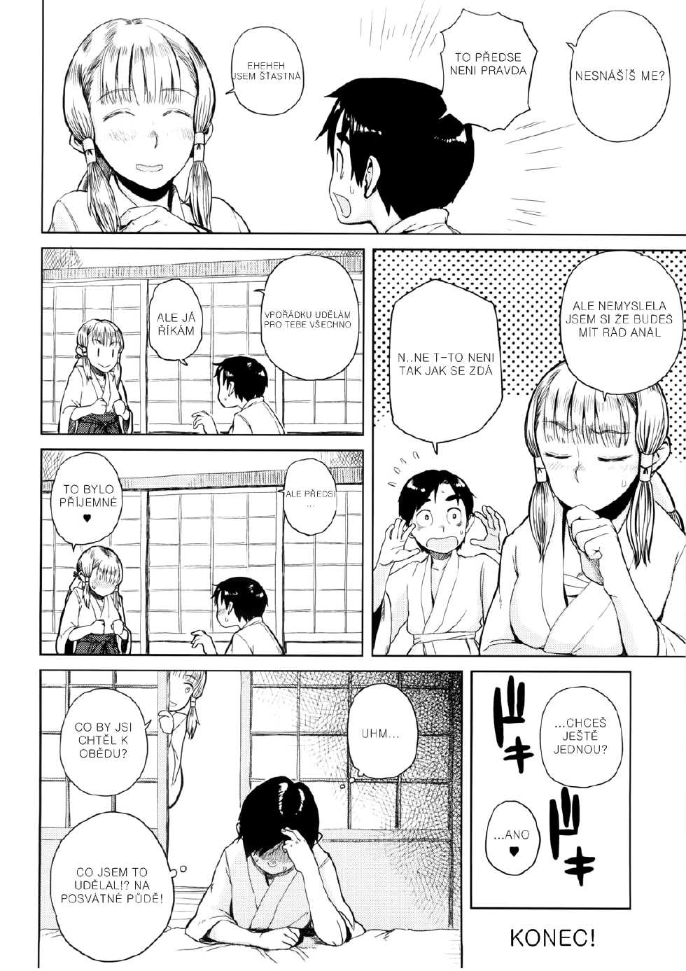 [Oomori Harusame] Hiiro no Anoko Nya Te ga Dasenai (Kanako to Oji-san) [Czech] [Decensored] - Page 16