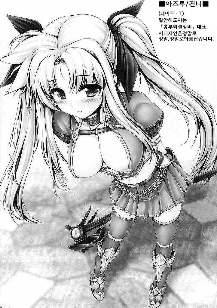 (C77) [Uni no Tane (Ichiru Bou, uni8)] MONSTER HUNTER Lyrical Fate β-Han (Magical Girl Lyrical Nanoha) [Korean] - Page 3