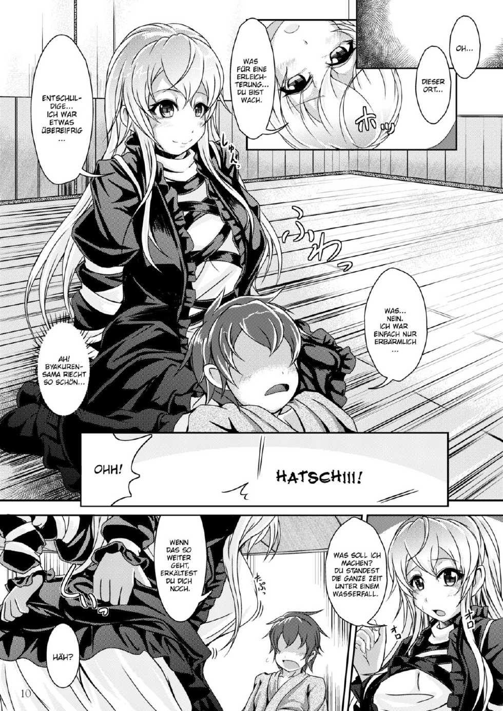 [Juggernaut (JYUN)] Ikasete! Hijiri Byakuren ~Bonnou Kaihou~ (Touhou Project) [German] [Digital] - Page 10