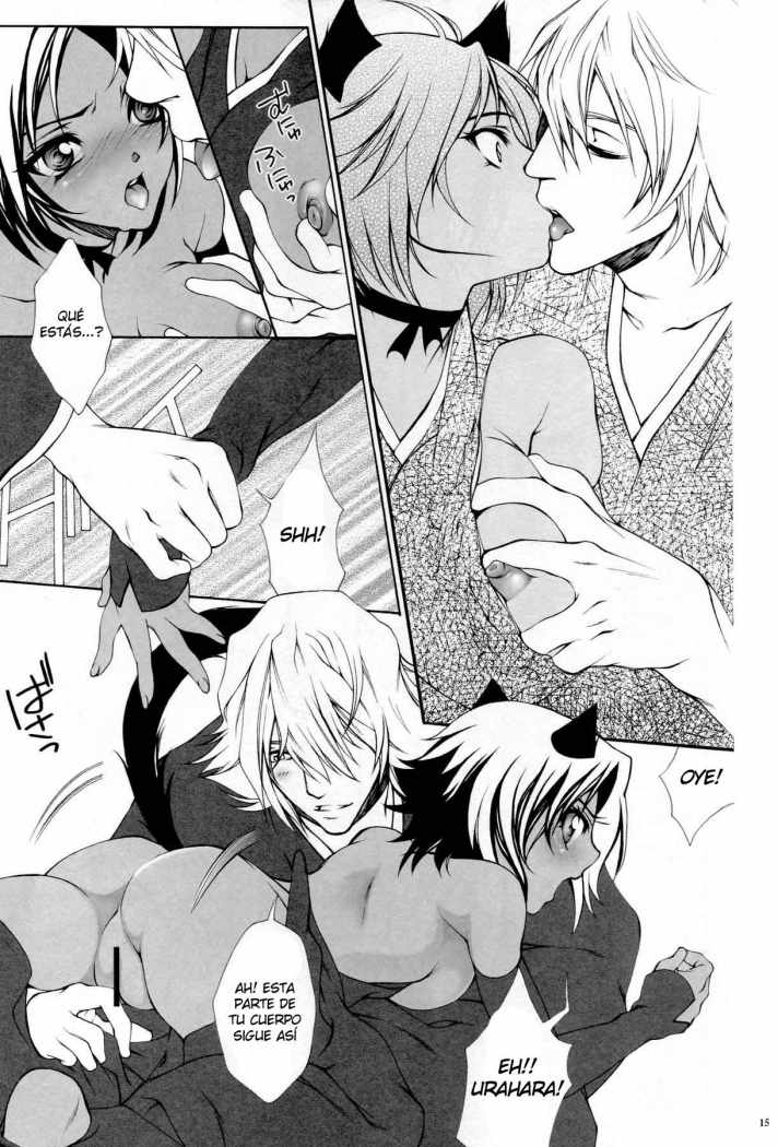 (C68) [Aozora Yuugi (Chin Chin)] Josei Shinigami Kyoukai Shisetsu Shienbu Kaihou (Bleach) [Spanish] - Page 14