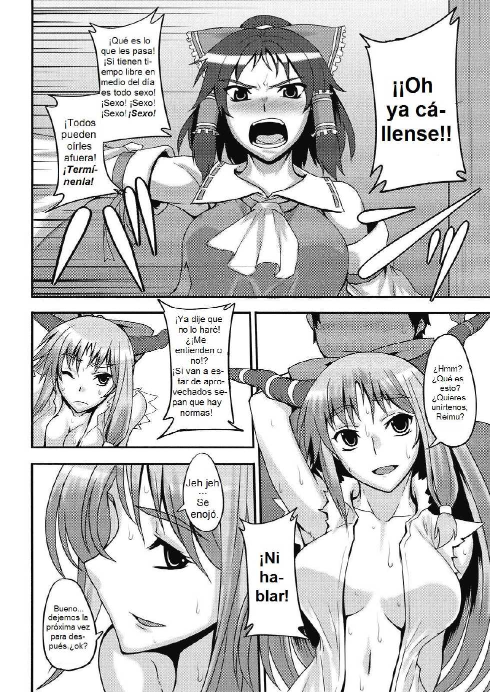(Kouroumu 5) [Avion Village (Johnny)] Oni Musume to Sugosu Taida na Nichijou (Touhou Project) [Spanish] - Page 20