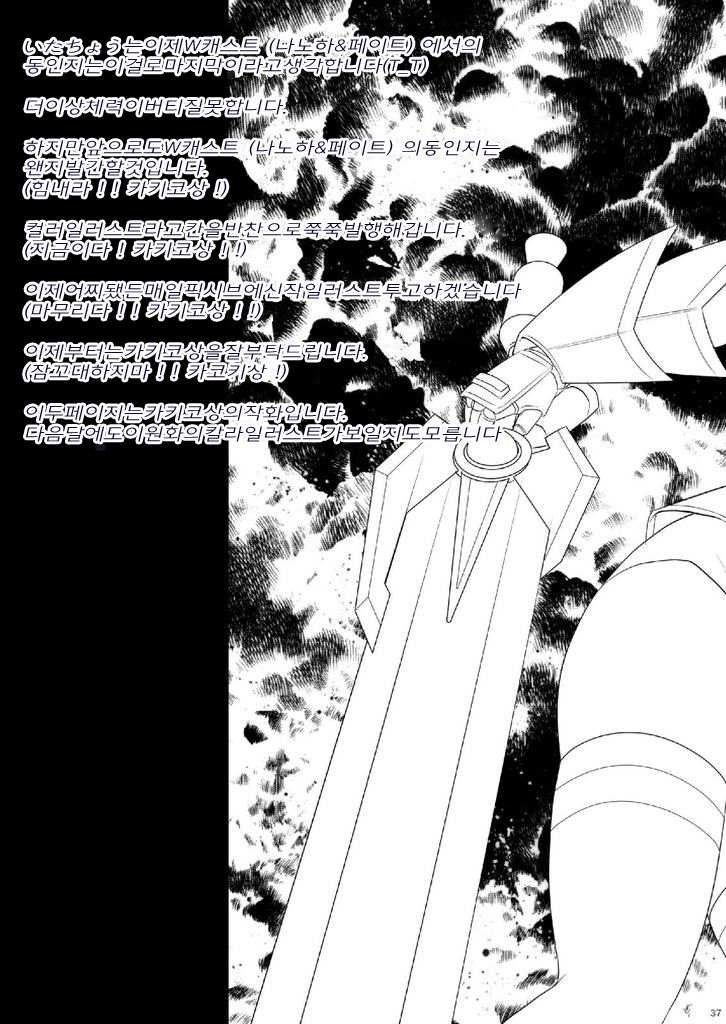 (C80) [Metabocafe Offensive Smell Uproar (Itachou, Kakiko)] Minami No Shima De Kiki 100 Hatsu (Mahou Shoujo Lyrical Nanoha) [Korean] [Team Arcana] - Page 30