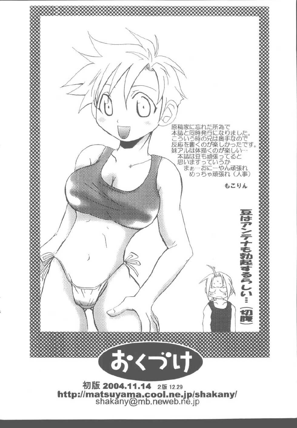 [Gekiretsu BAKA] PUCHI LEMON (Fullmetal Alchemist) - Page 10