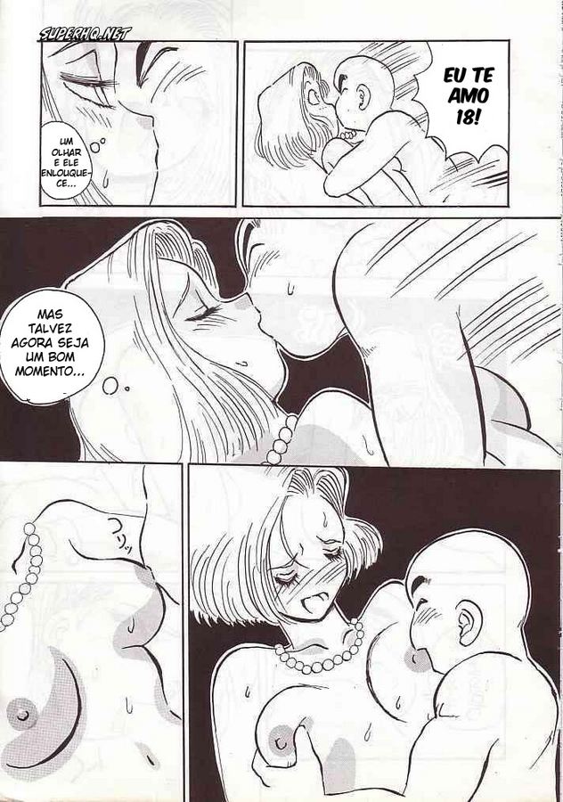 (C46) [Oiwaidou (Honobono)] 2-kai no Shinkon-san | Newlyweds on the Second Floor (No.18 SIDE REMAKES) (Dragon Ball Z) [Portuguese-BR] [lobozero] - Page 4