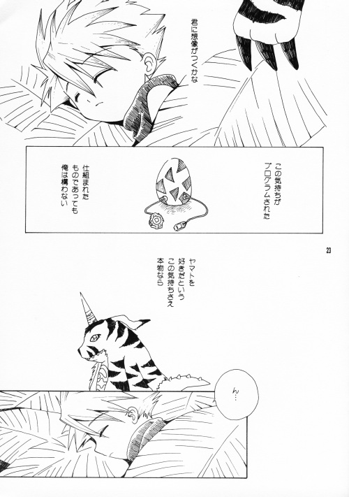 [WALPURGIS (Hazuki Aoi)] Bouken Sekai San (Digimon Adventure) - Page 22