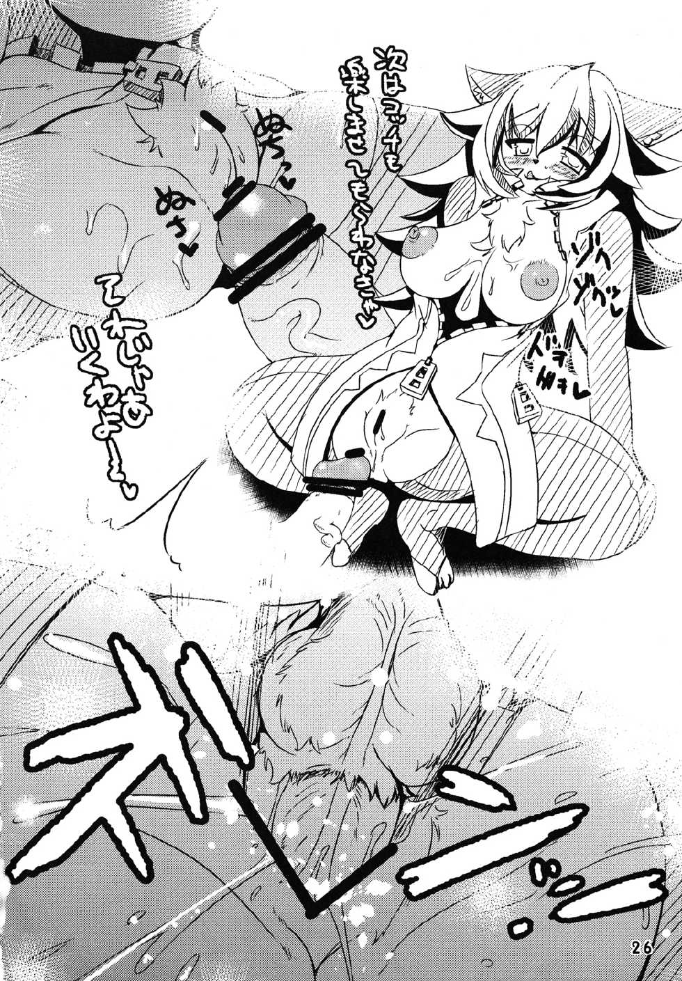 (C83) [Bungalow (Sirokoma)] Female Fureai Safari Park (Jewelpet, Solatorobo -And Then To CODA-) - Page 25