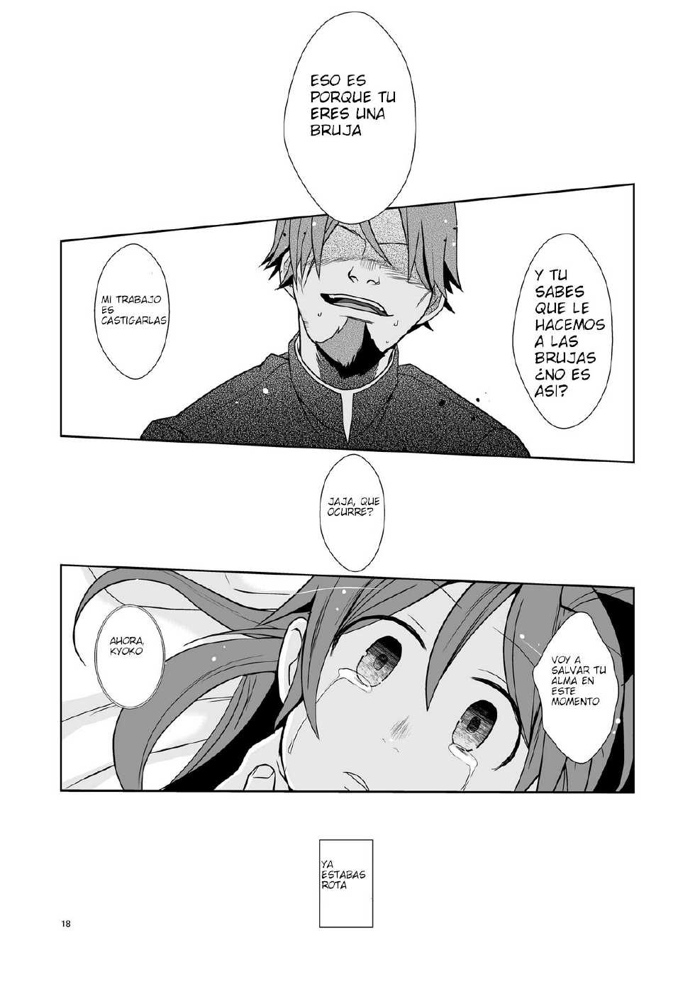 [Kisoutengai (Saito Yahu)] Otou-san to Issho (Puella Magi Madoka Magica) [Spanish] {Kurotao} [Digital] - Page 18
